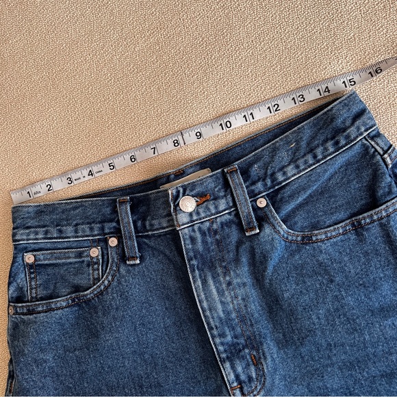 Madewell Momjean Short in Streamside Wash 29 DM6592 - Picture 5 of 10